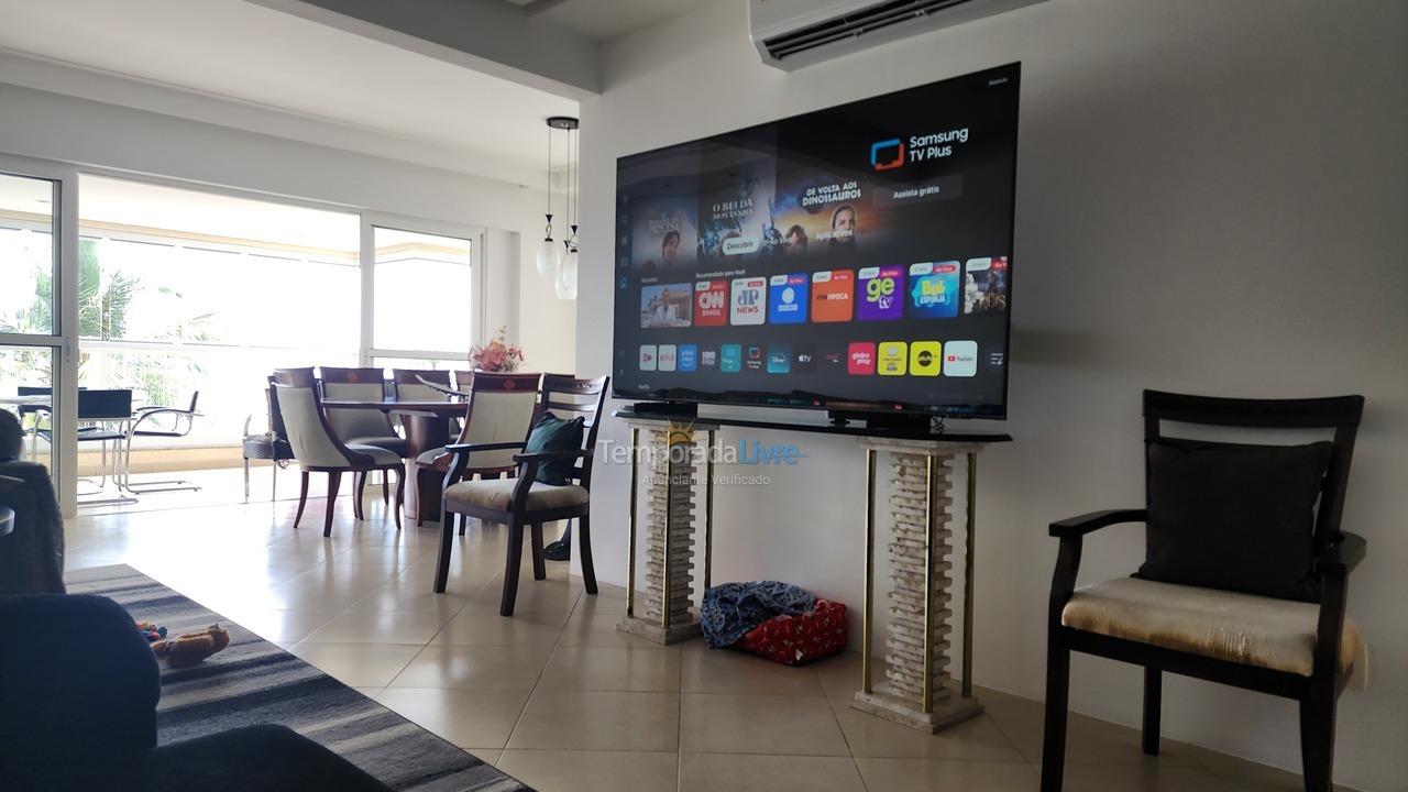 Apartment for vacation rental in Guarujá (Pitangueiras)