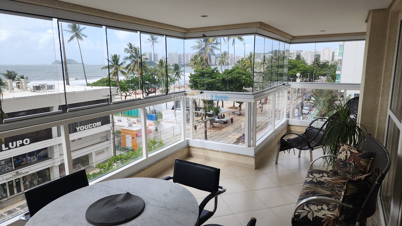 Apartment for vacation rental in Guarujá (Pitangueiras)