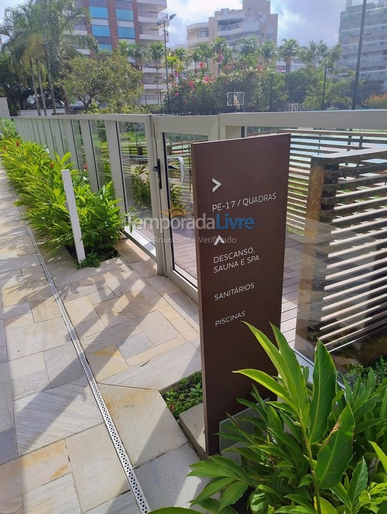 Apartamento para aluguel de temporada em Bertioga (Riviera de São Lourenço)