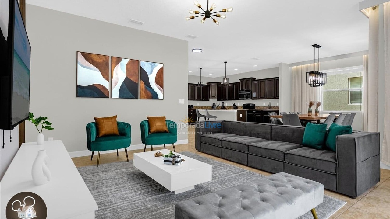 Casa para aluguel de temporada em Orlando (Kissimmee)