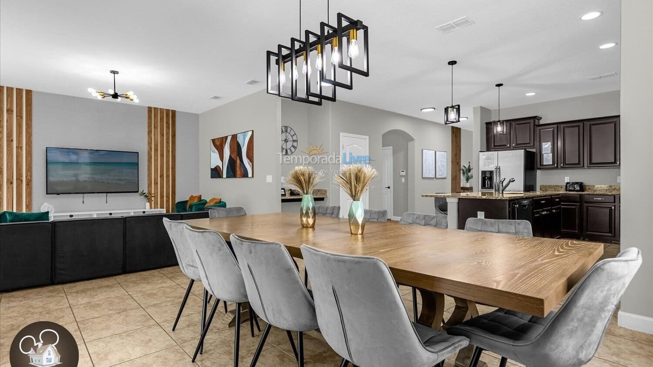 Casa para aluguel de temporada em Orlando (Kissimmee)