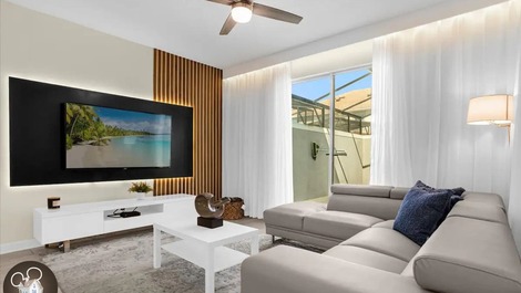 Casa cerca de Disney con 4 habitaciones.