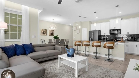 Casa cerca de Disney con 4 habitaciones.