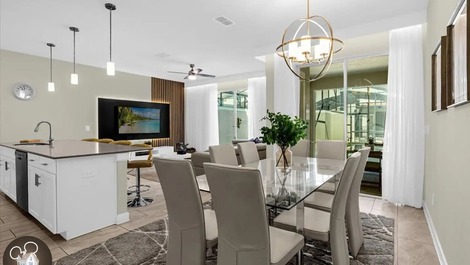 Casa cerca de Disney con 4 habitaciones.