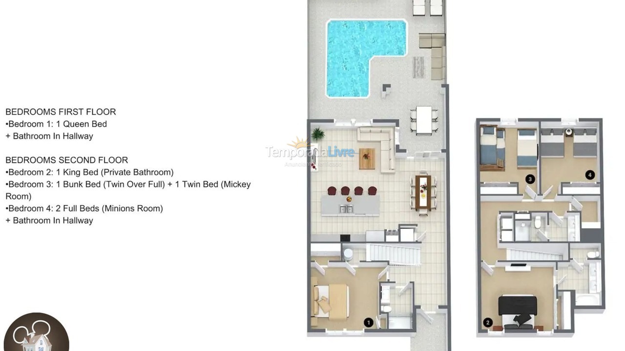 Casa para alquiler de vacaciones em Orlando (Kissimmee)