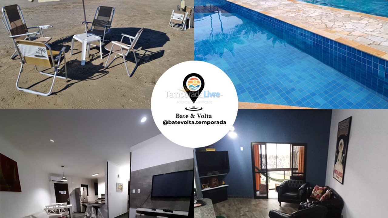 Apartment for vacation rental in Bertioga (Praia da Enseada Vila Claís)
