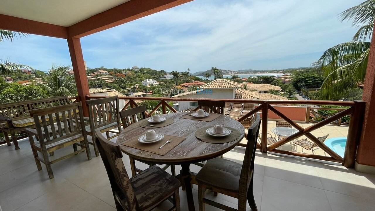 House for vacation rental in Armação dos Búzios (Canto Esquerdo de Geriba)