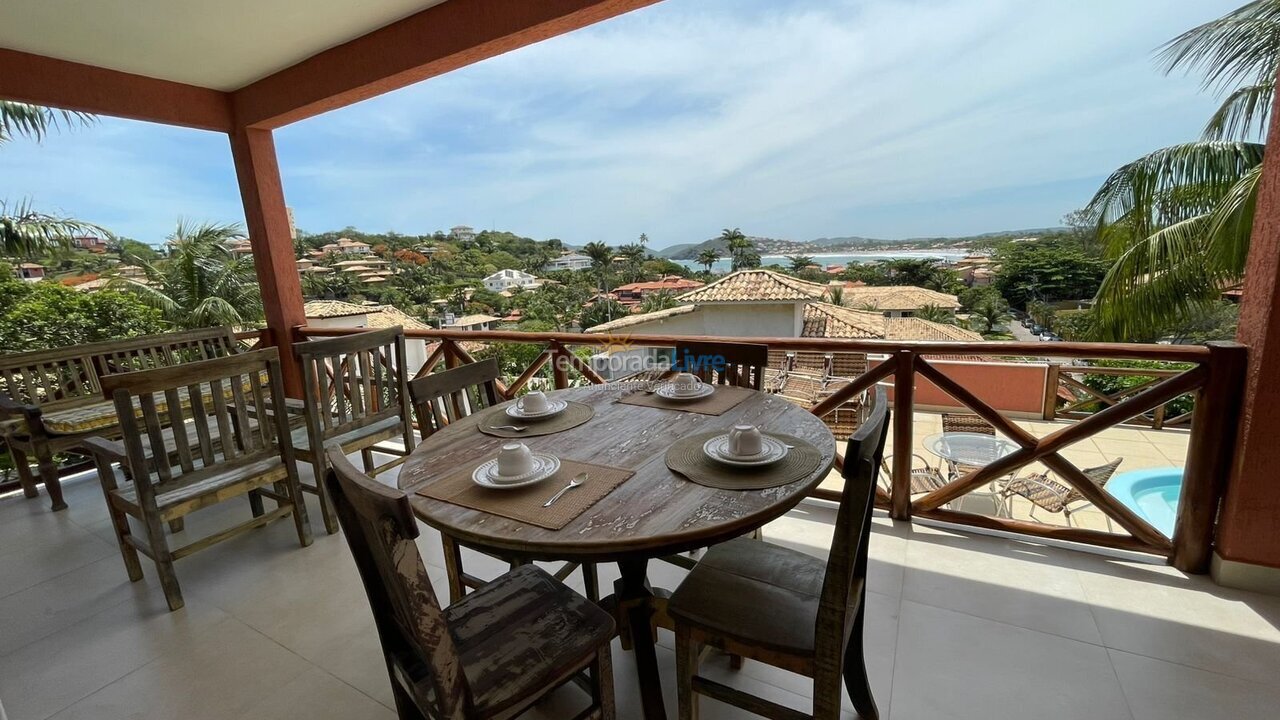 House for vacation rental in Armação dos Búzios (Canto Esquerdo de Geriba)