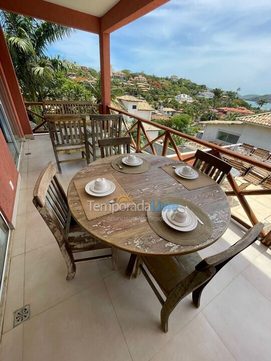 House for vacation rental in Armação dos Búzios (Canto Esquerdo de Geriba)