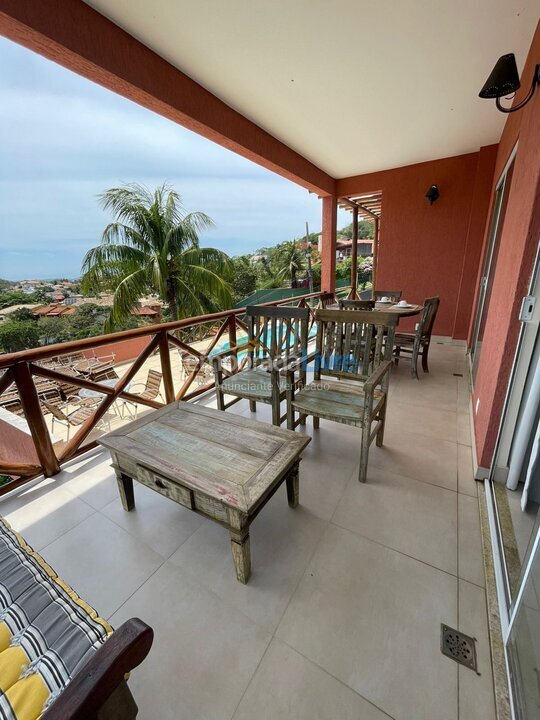 House for vacation rental in Armação dos Búzios (Canto Esquerdo de Geriba)