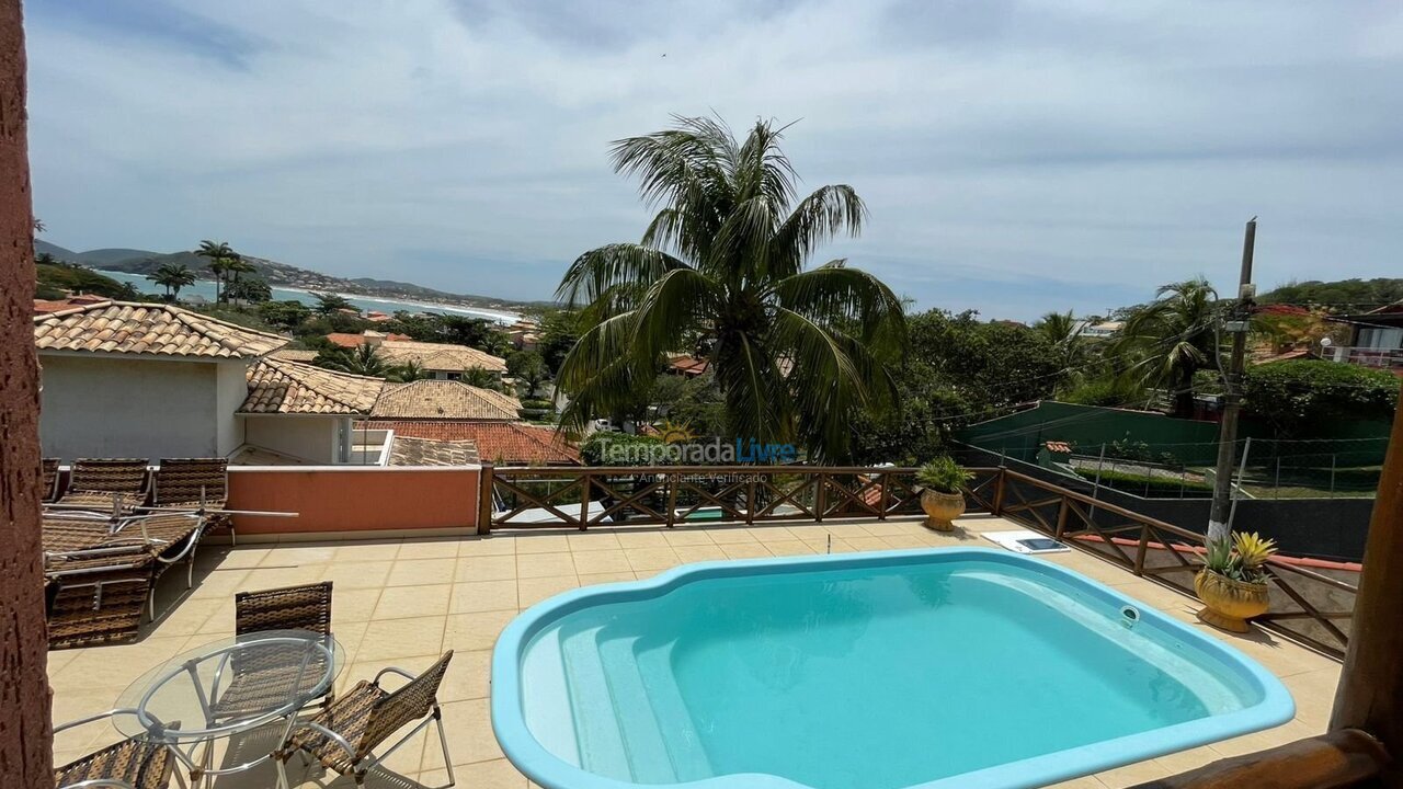 House for vacation rental in Armação dos Búzios (Canto Esquerdo de Geriba)
