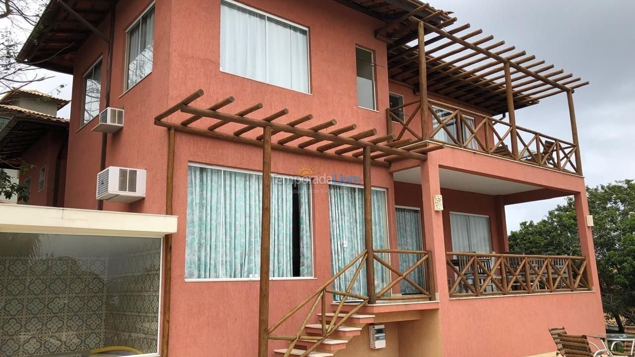 House for vacation rental in Armação dos Búzios (Canto Esquerdo de Geriba)