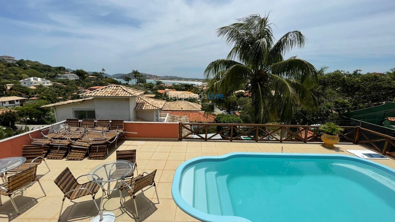House for vacation rental in Armação dos Búzios (Canto Esquerdo de Geriba)