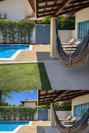 Casa en alquiler a 70 metros de la playa en Guarajuba