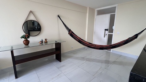 Sala com espaço para redes