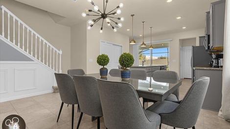 House in Orlando in a gated community for short-term rental.