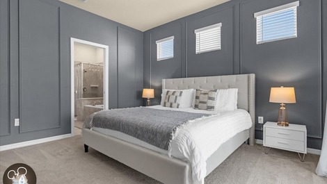 House in Orlando in a gated community for short-term rental.