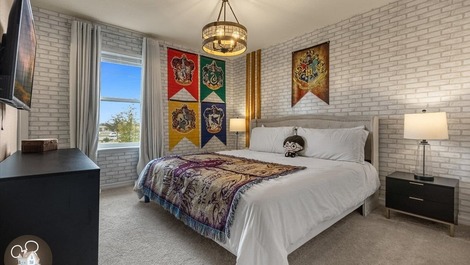 House in Orlando in a gated community for short-term rental.