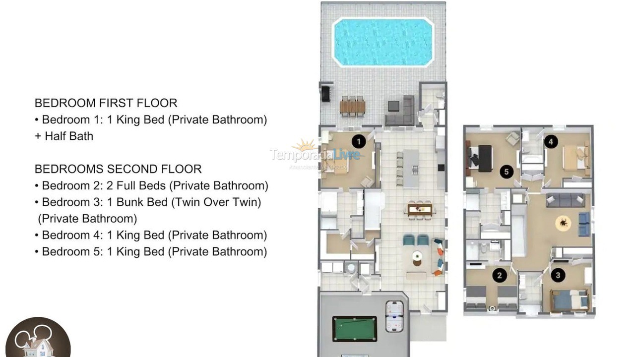 House for vacation rental in Orlando (Davenport)