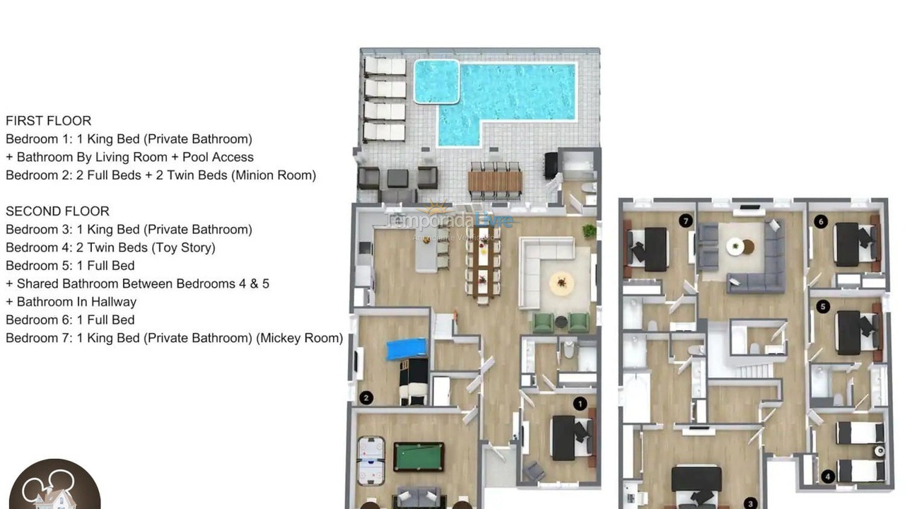 House for vacation rental in Orlando (Davenport)