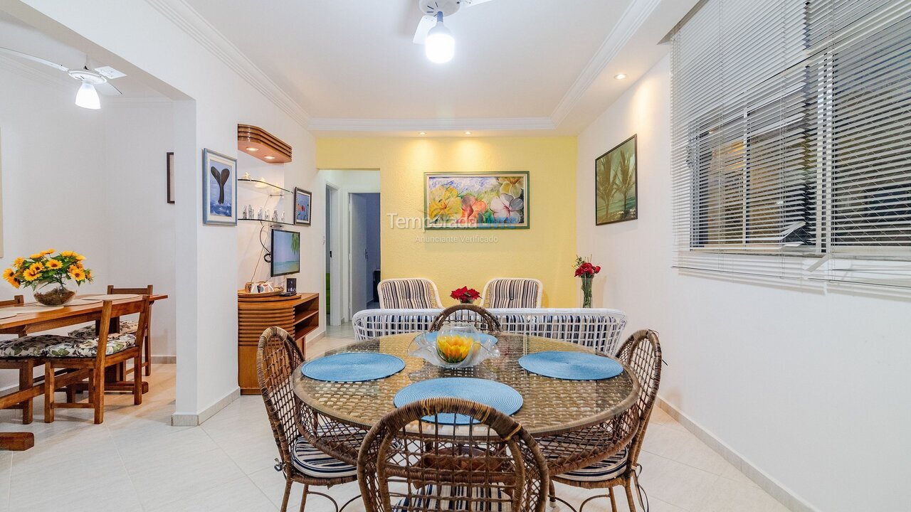 Apartamento para alquiler de vacaciones em Guarujá (Balneário Cidade Atlântica)