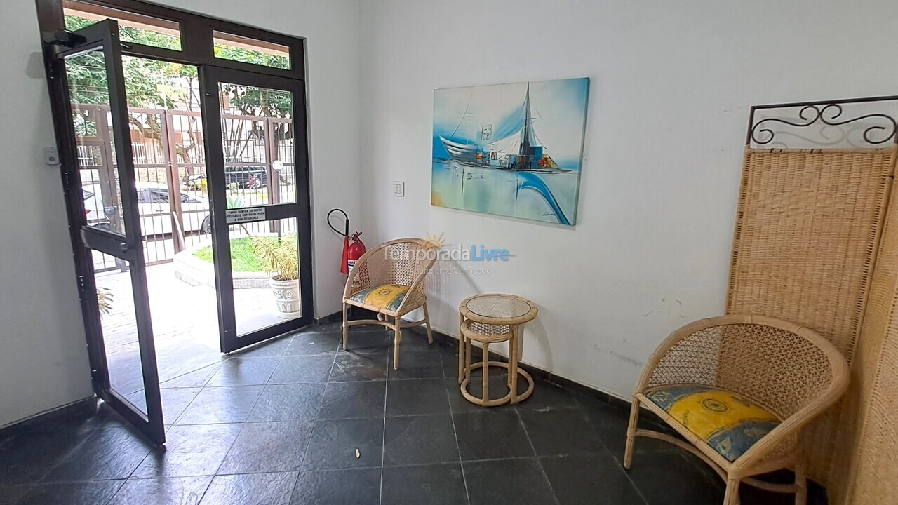 Apartamento para aluguel de temporada em Guarujá (Enseada)