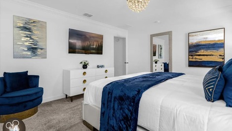 Hopede-se em uma casa com 7 quartos perto de Disney