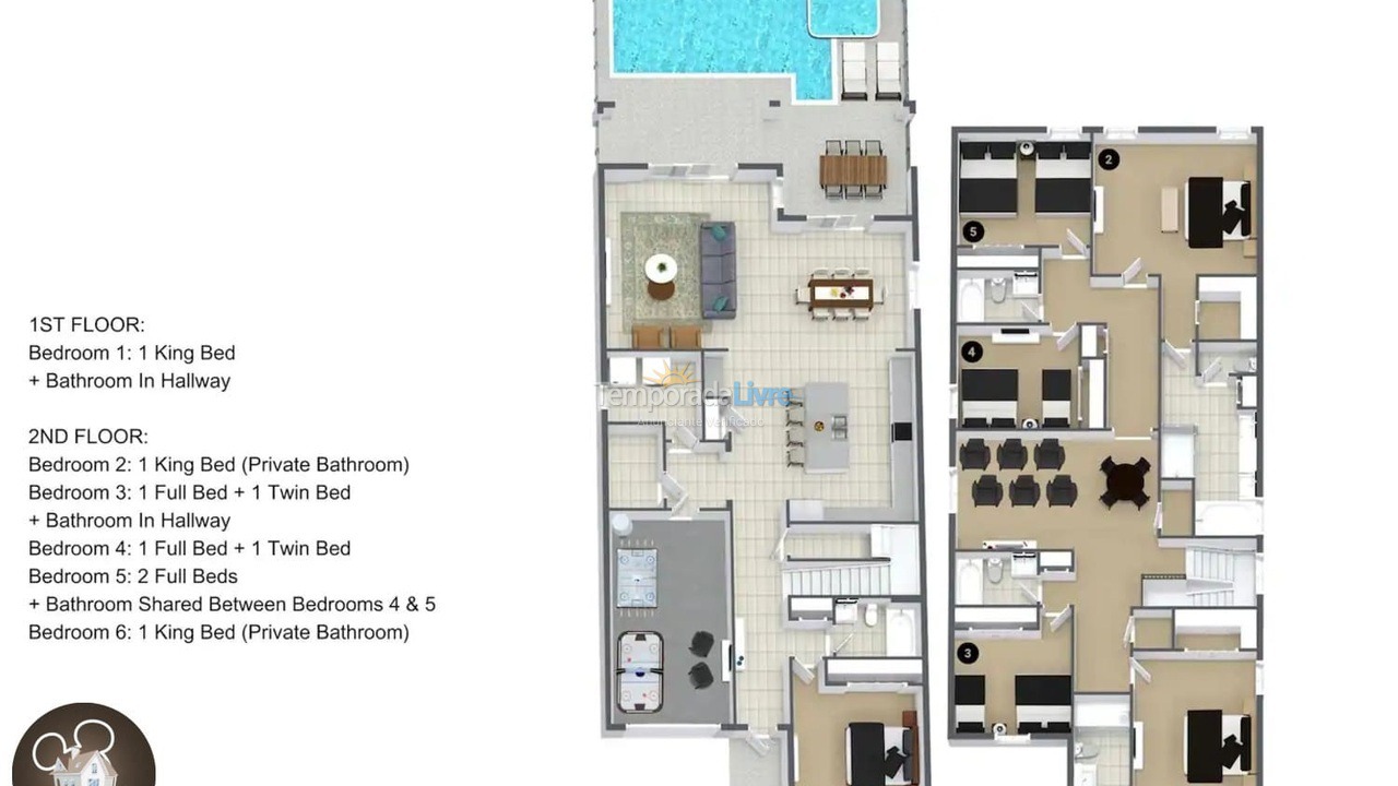 House for vacation rental in Orlando (Davenport)