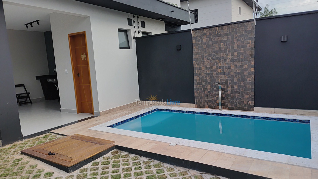 Casa para alquiler de vacaciones em Bertioga (Praia do Indaiá)