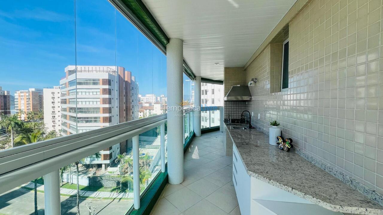 Apartamento para aluguel de temporada em Bertioga (Riviera de São Lourenço)