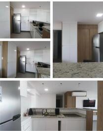 Apartment with sea view.