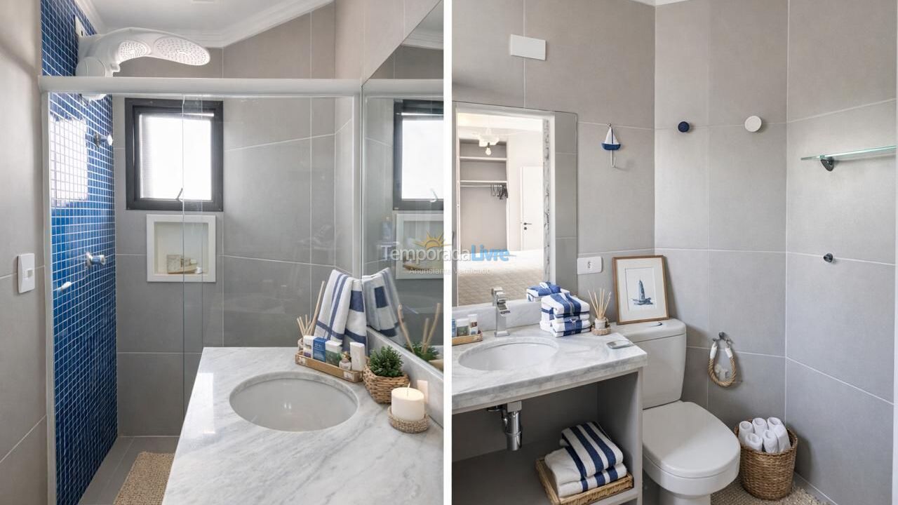 Apartment for vacation rental in Bertioga (Riviera de São Lourenço)