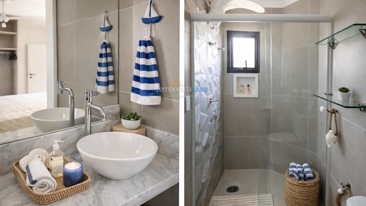 Apartment for vacation rental in Bertioga (Riviera de São Lourenço)