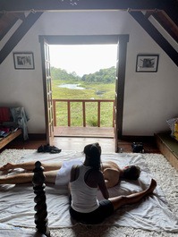 Casa Hortênsia com lago 300m da estrada Cunha-Paraty