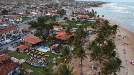 Paquete de carnaval para 24 personas, 25.000. Casa ideal frente al mar en Pernambuco.