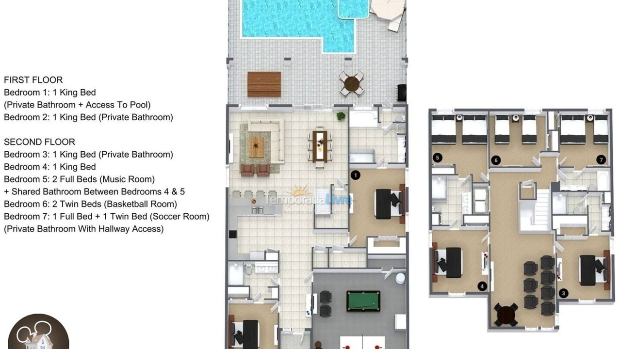 Casa para alquiler de vacaciones em Orlando (Davenport)