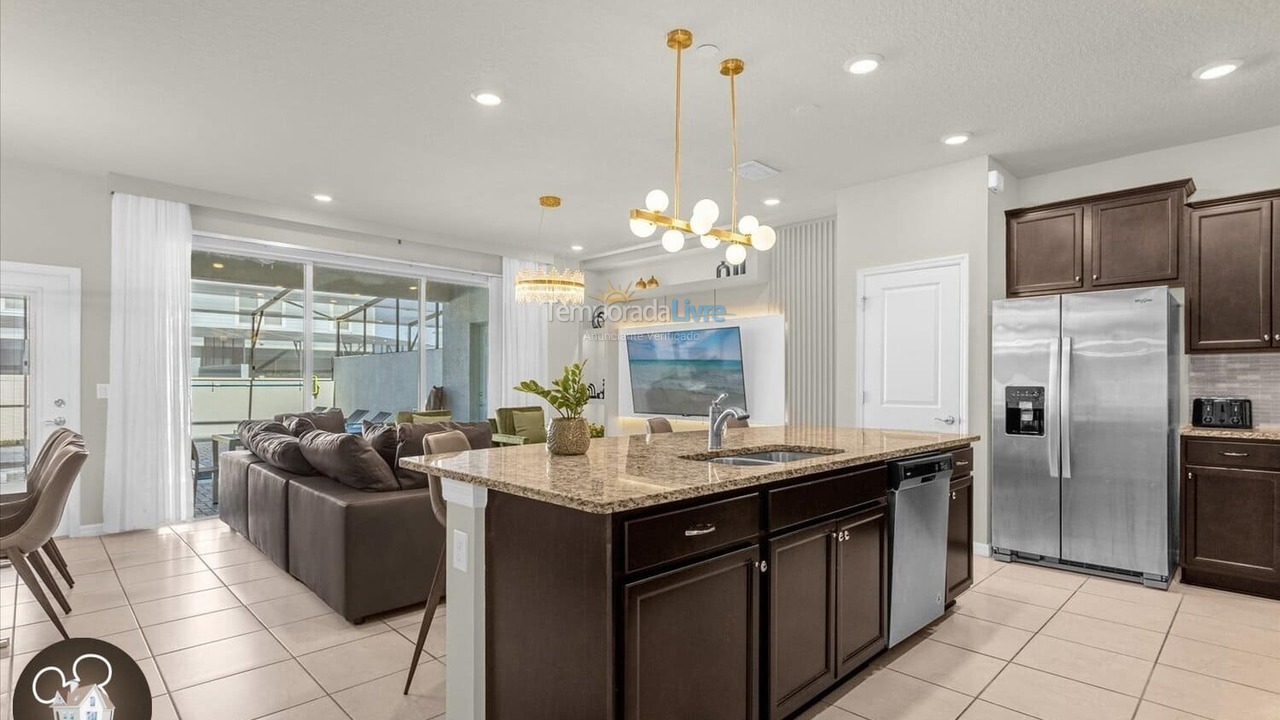 Casa para aluguel de temporada em Orlando (Davenport)