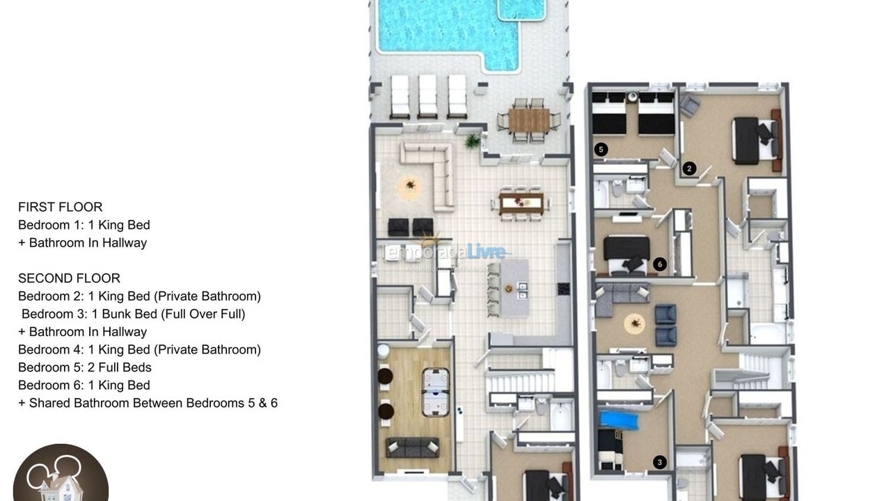 Casa para alquiler de vacaciones em Orlando (Davenport)