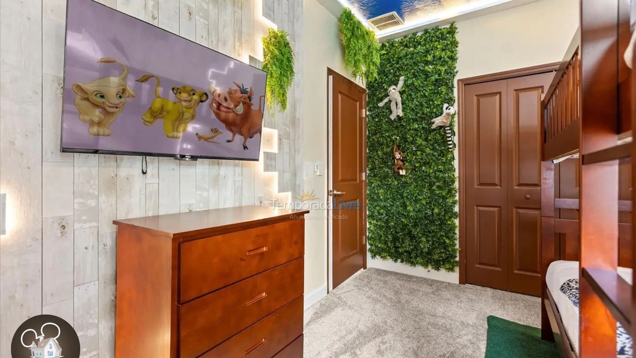 Casa para aluguel de temporada em Orlando (Davenport)