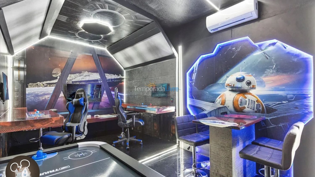 Casa para aluguel de temporada em Orlando (Davenport)