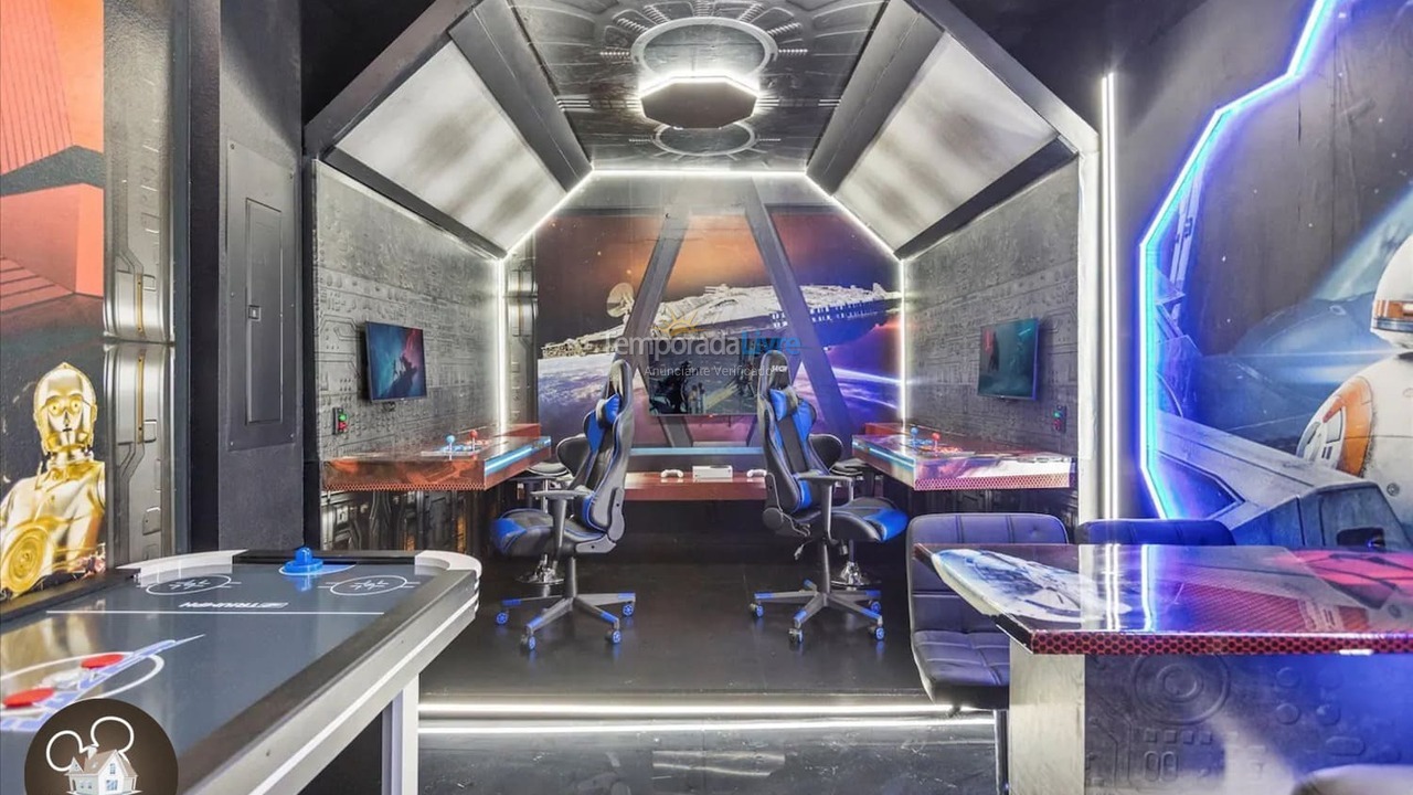 Casa para aluguel de temporada em Orlando (Davenport)