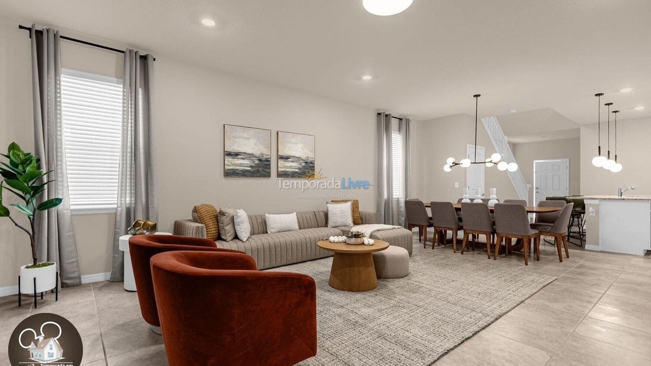 Casa para aluguel de temporada em Orlando (Davenport)