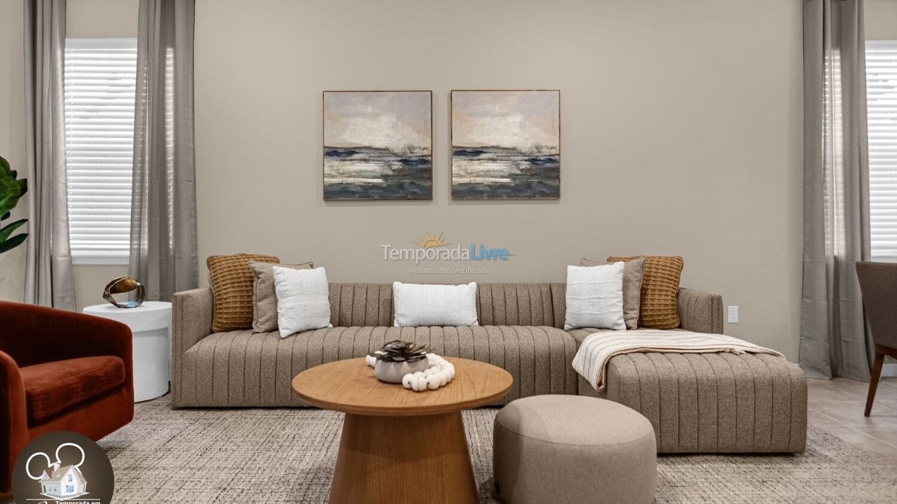 Casa para aluguel de temporada em Orlando (Davenport)