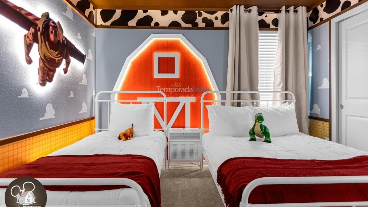 Casa para aluguel de temporada em Orlando (Davenport)