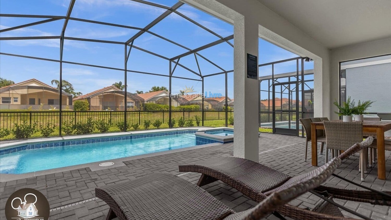 Casa para aluguel de temporada em Orlando (Davenport)