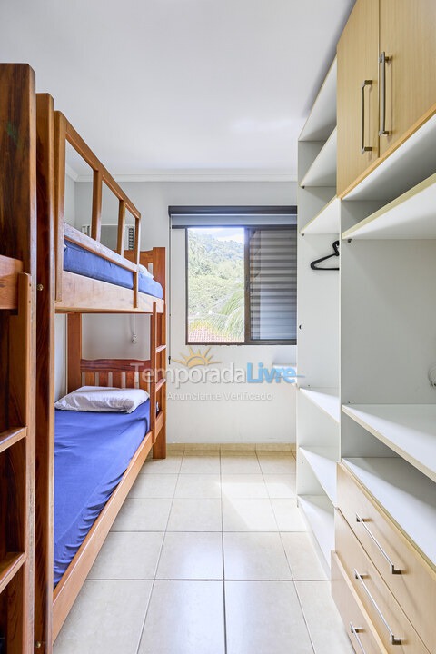 Apartment for vacation rental in Ubatuba (Praia Grande)