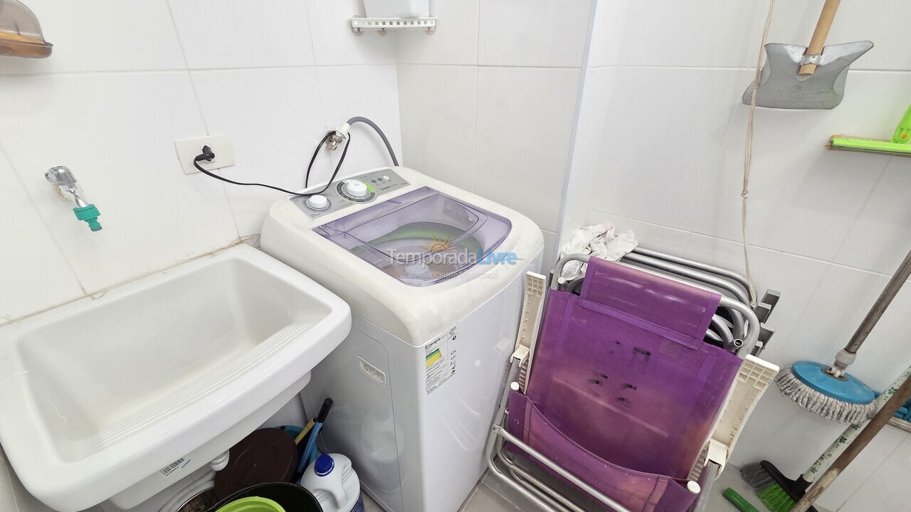 Apartment for vacation rental in Guarujá (Pitangueiras)