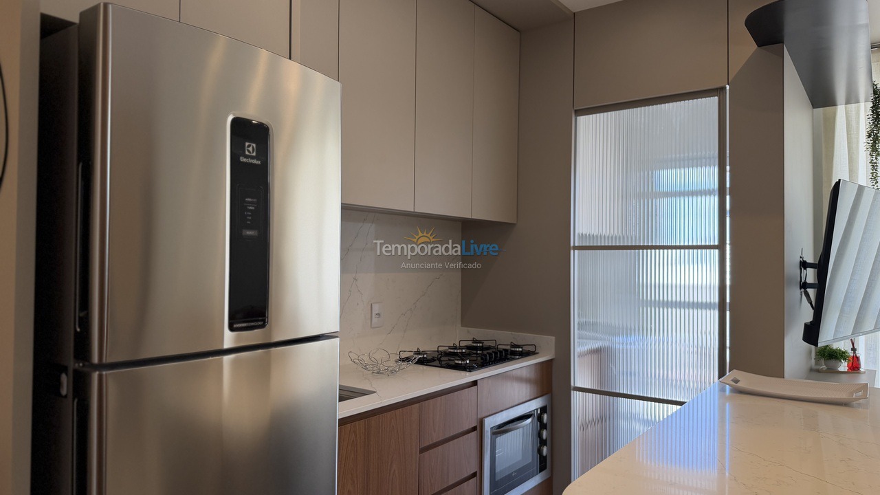 Apartamento para alquiler de vacaciones em Governador Celso Ramos (Praia de Palmas)