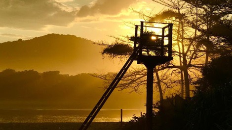 HOUSE IN A CONDOMINIUM ON JUQUEHY BEACH # FEET IN THE SAND
