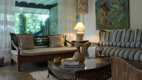 HOUSE IN A CONDOMINIUM ON JUQUEHY BEACH # FEET IN THE SAND